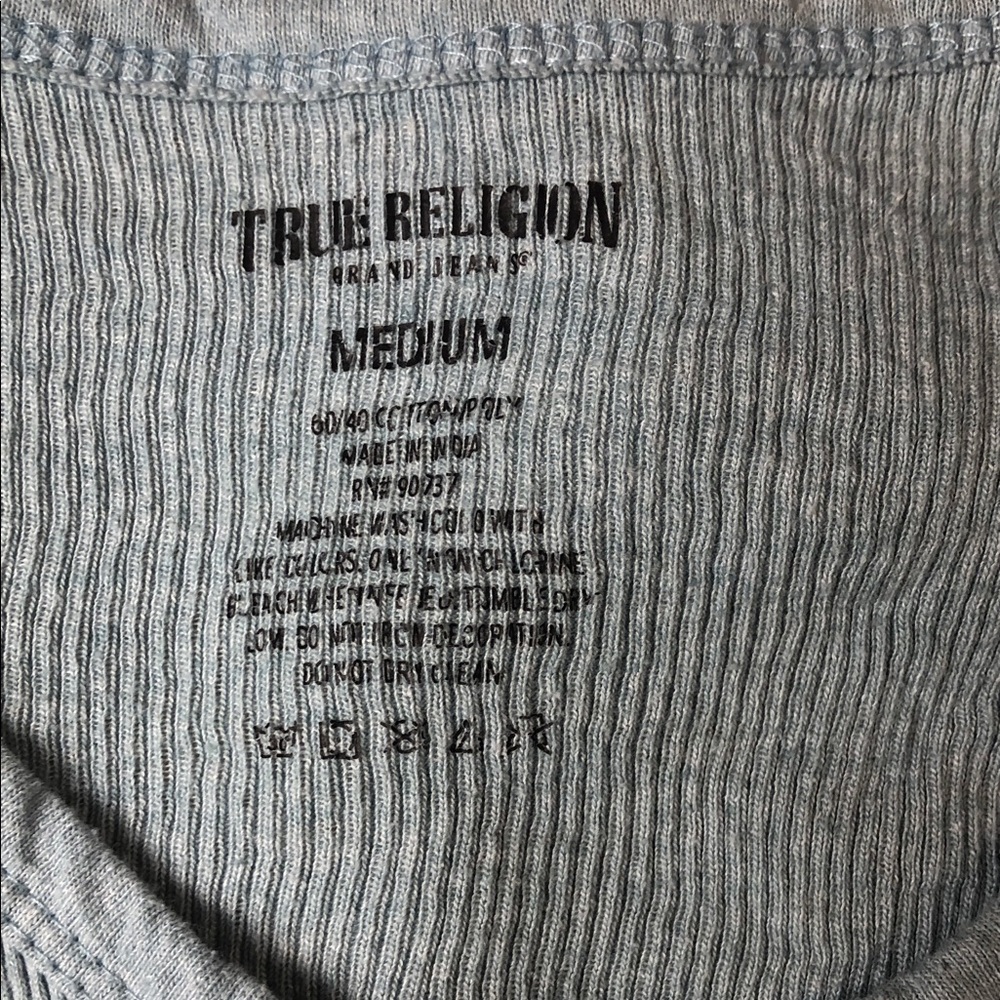True Religion Ribbed‎ Tank Top - Picture 2 of 4